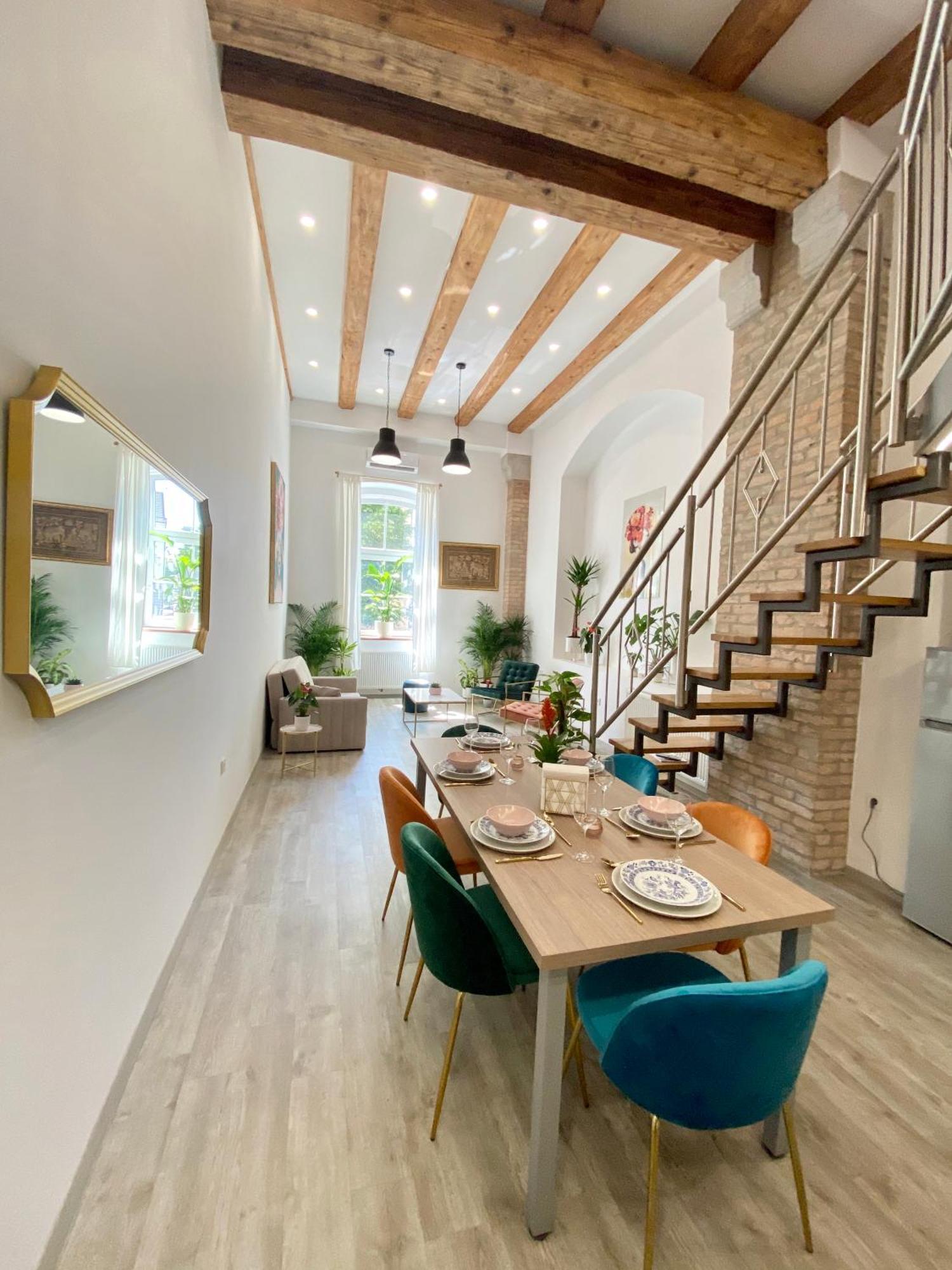Jungle Loft - Central/Free Parking Любляна Екстериор снимка